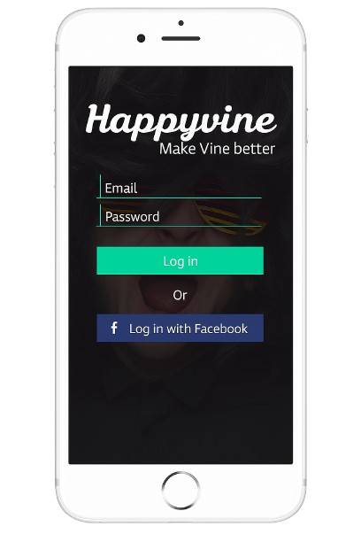 HappyVine iPhone preview